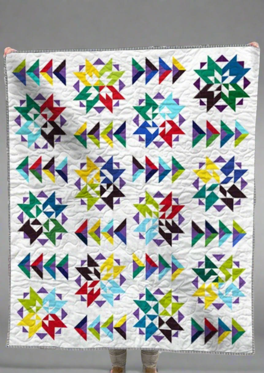 Aurora Burst Quilt Pattern