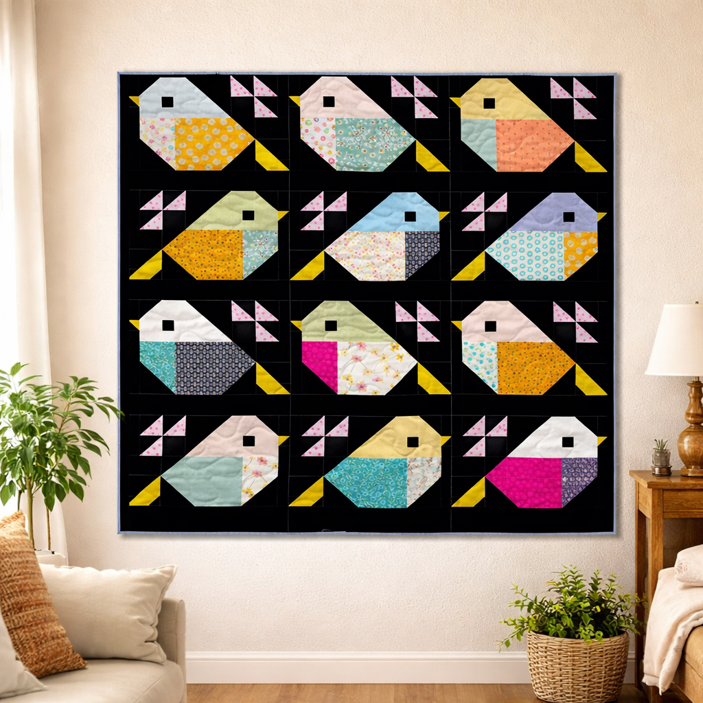 Feathered Friends Quilt Pattern