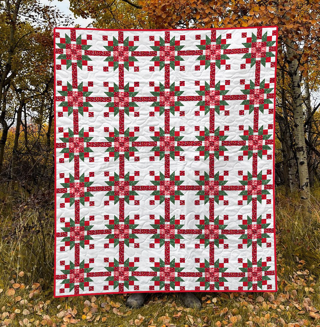Festive Crossroads Quilt Pattern