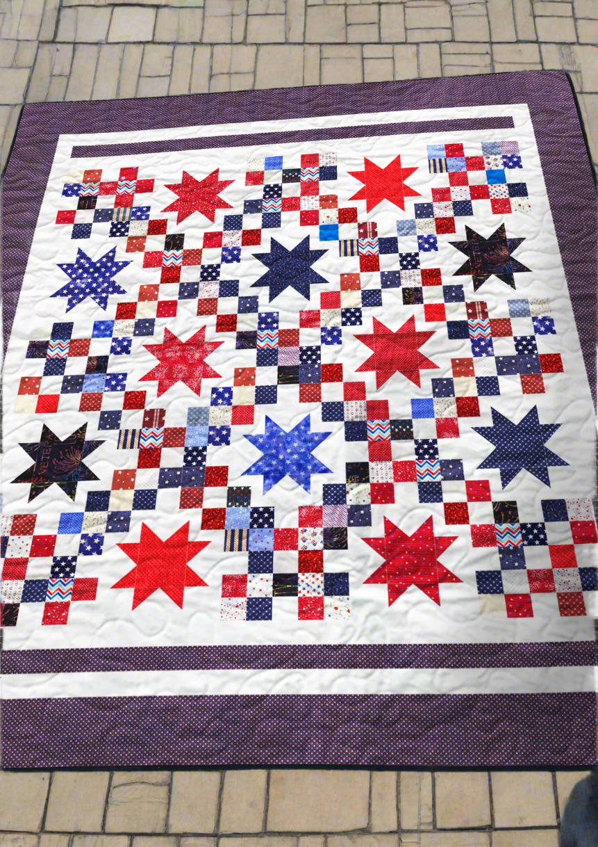 Freedom Sparkle Quilt Pattern