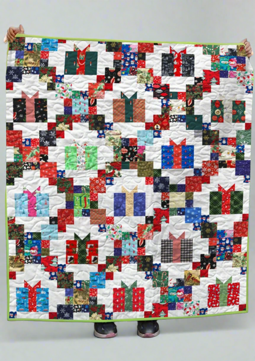 Gift Wrapped Joy Quilt Pattern
