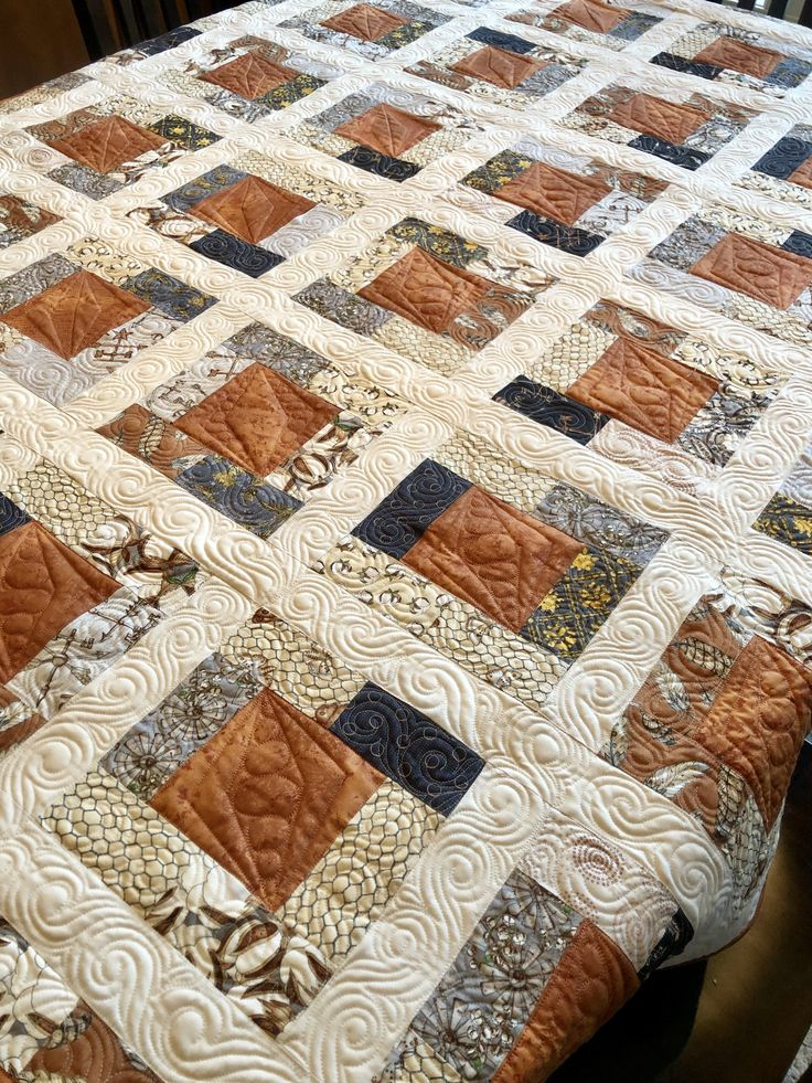 Golden Honeycomb Quilt Pattern