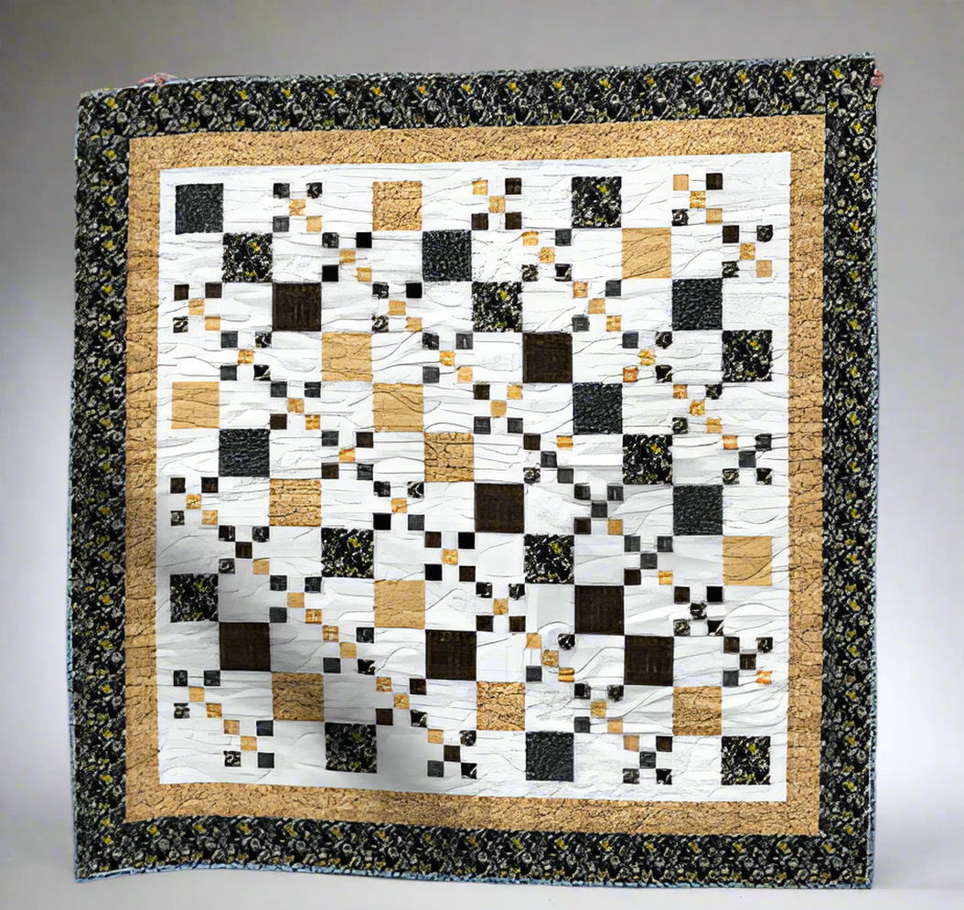 Golden Lattice Quilt Pattern