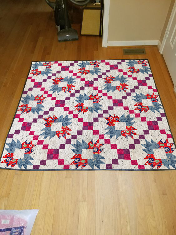 Grandma’s Flower Quilt Pattern
