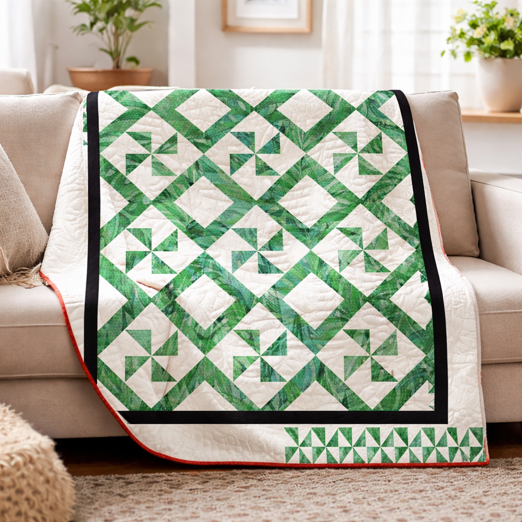 Pinwheel Love Quilt Pattern