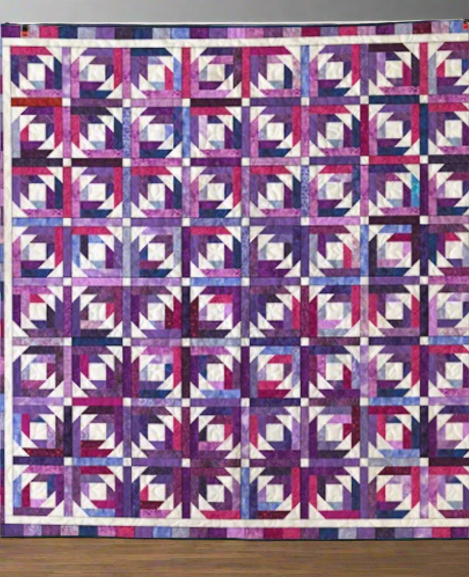 Purple Amethyst Quilt Pattern