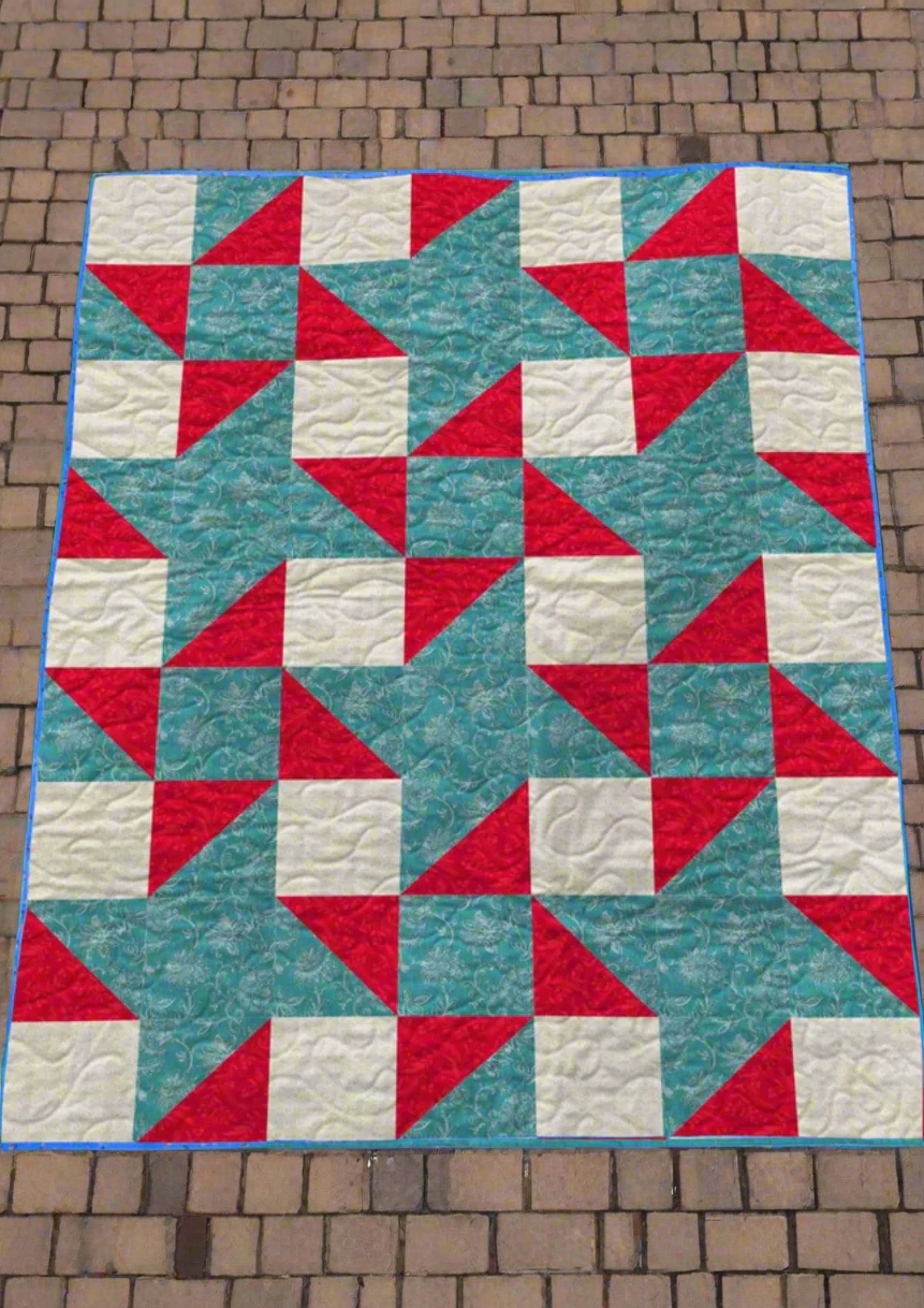 Ruby Starlight Quilt Pattern