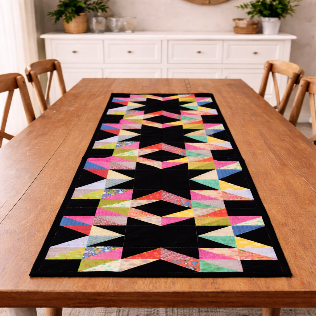 Starry Kaleidoscope Quilt Pattern