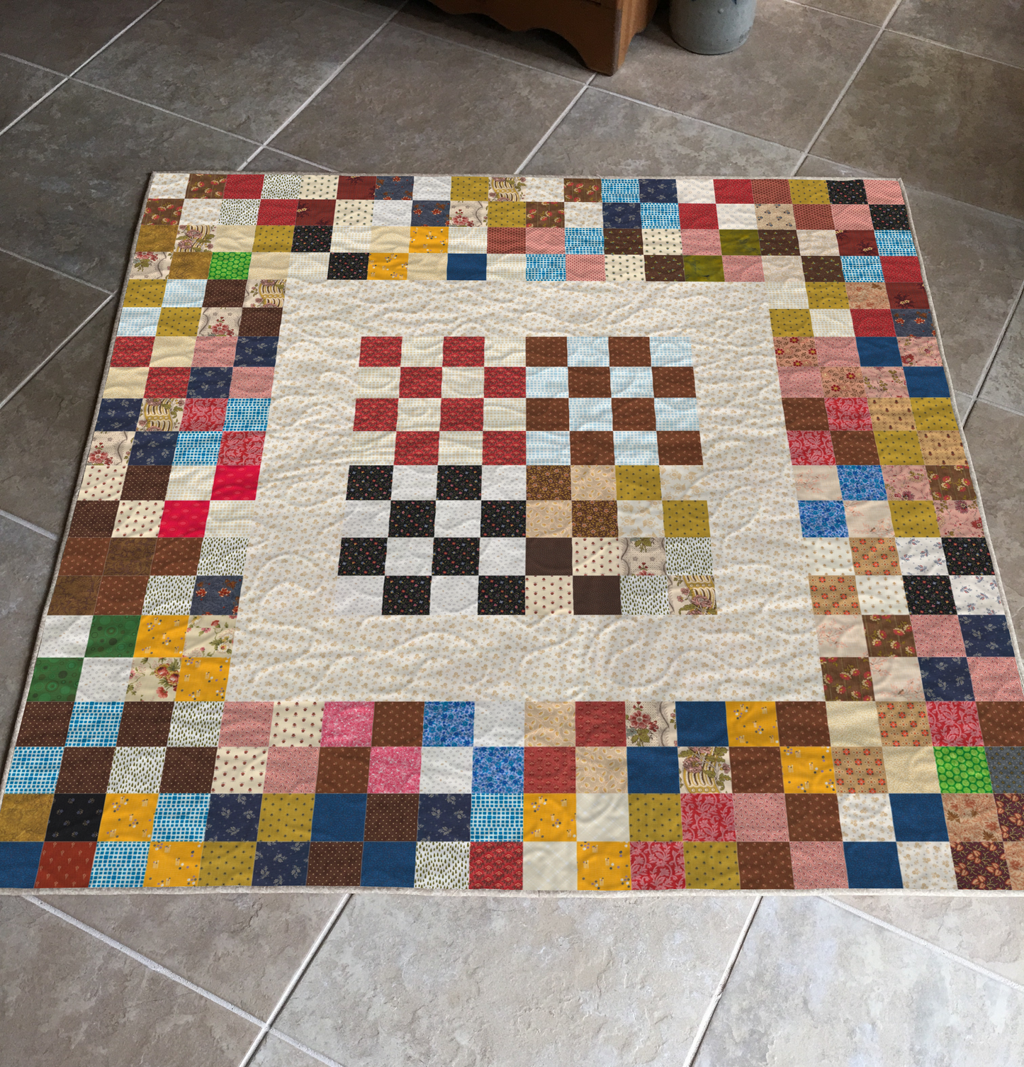 Sunshine Squares Quilt Pattern