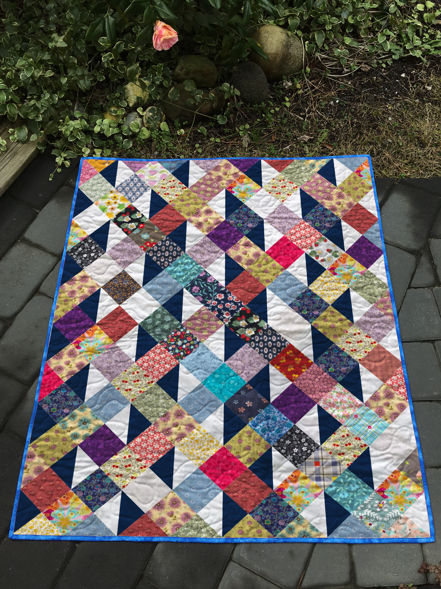 Colorful Corners Quilt Pattern