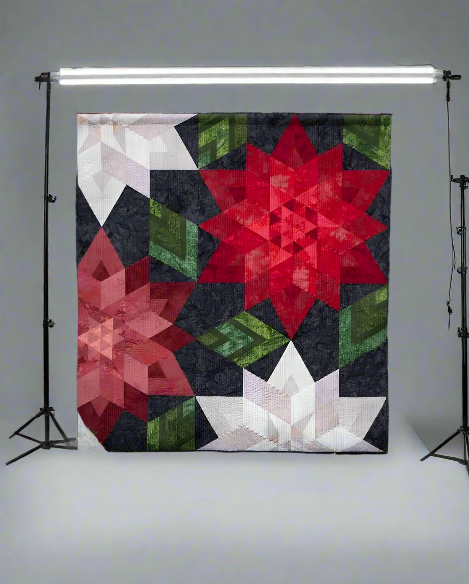 Crimson Christmas Quilt Pattern
