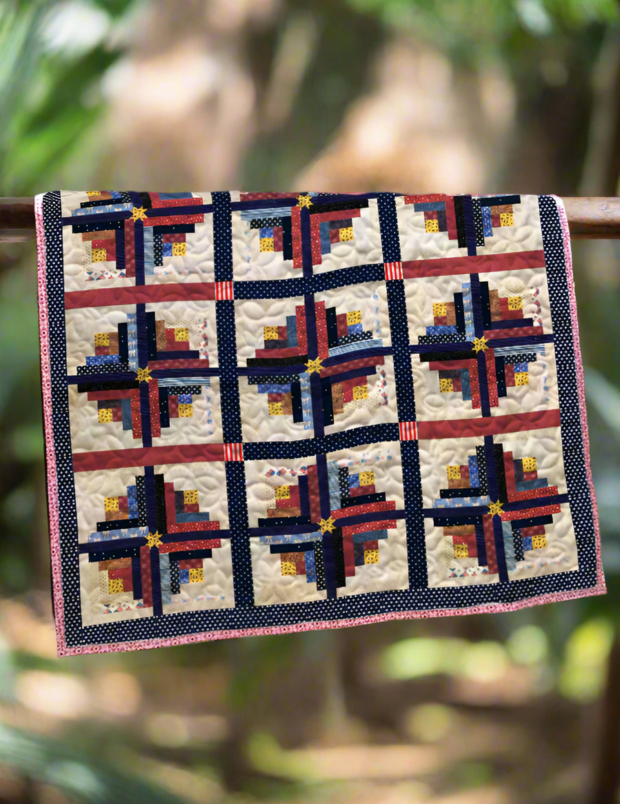 Liberty Logs Quilt Pattern