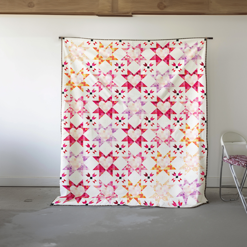 Starlit Love Quilt Pattern