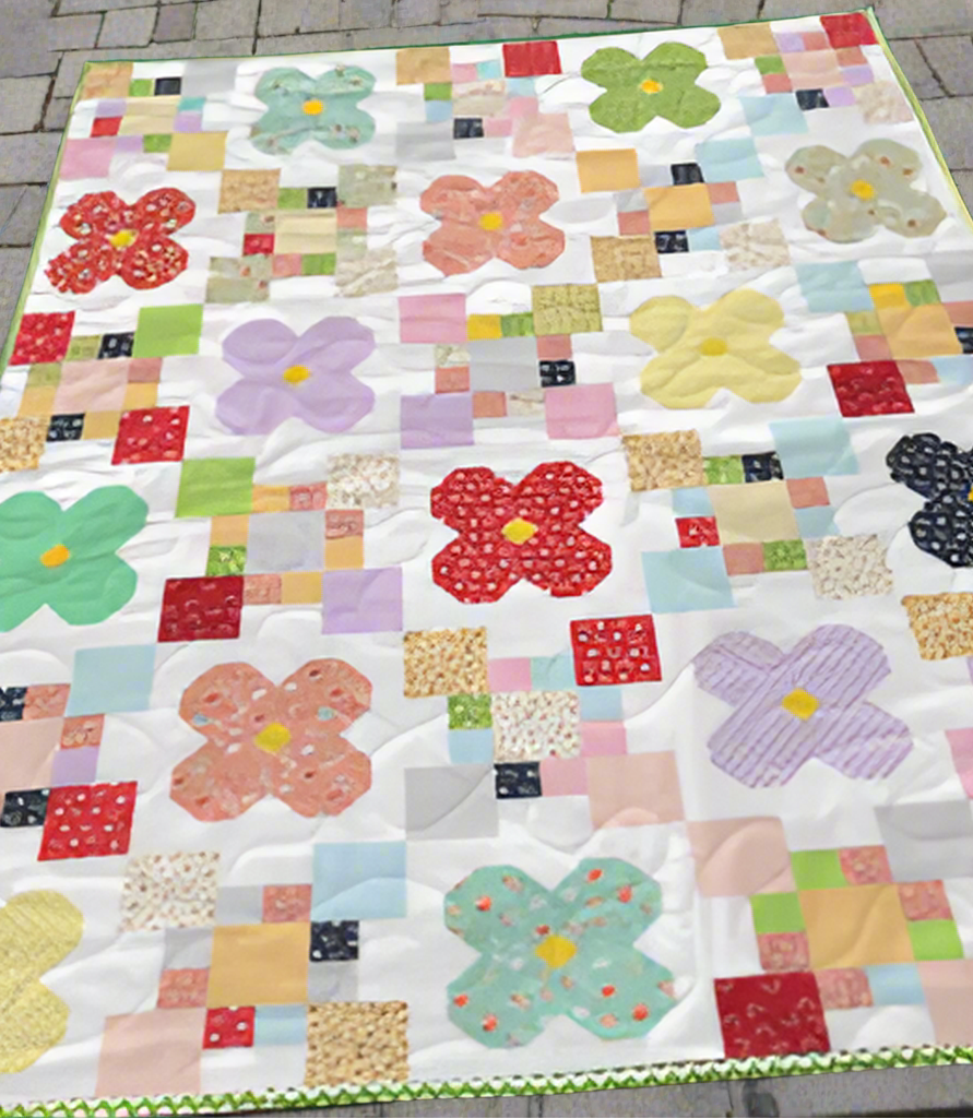 Patchwork Petals Quilt Pattern