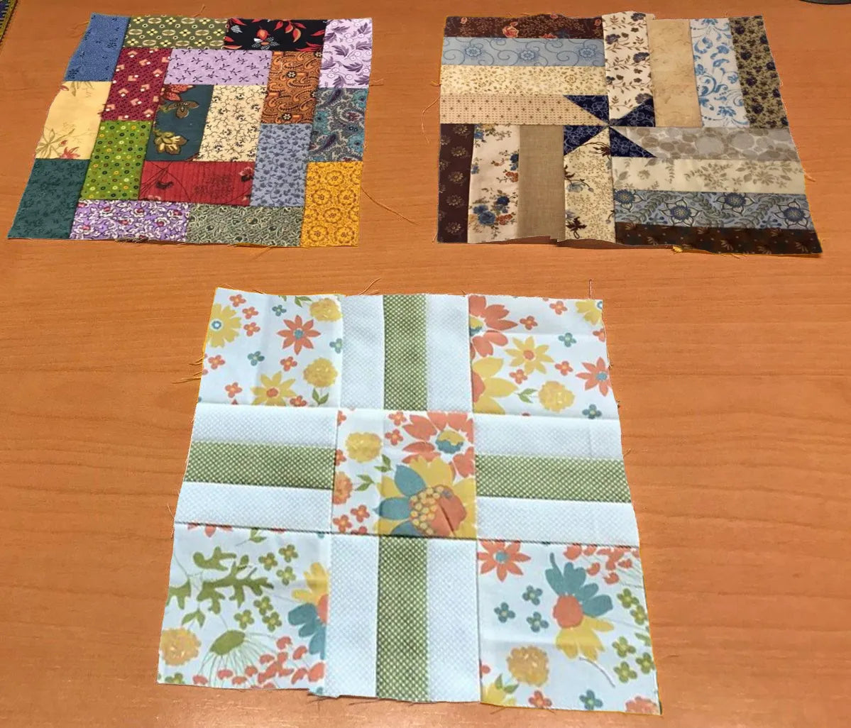 A collection of 16 creative quilt blocks