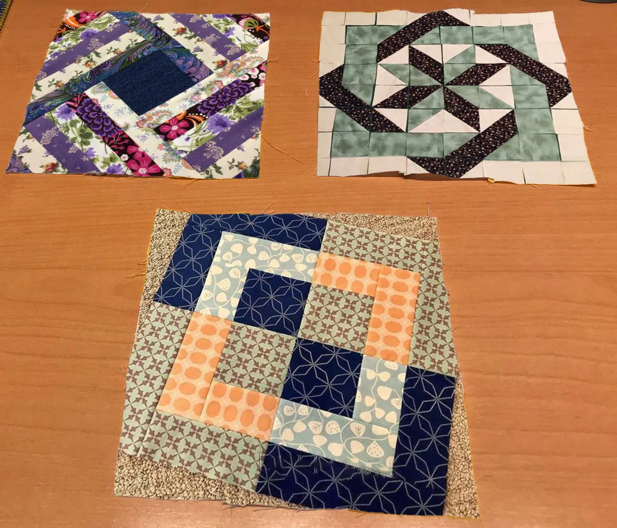 A collection of 16 creative quilt blocks