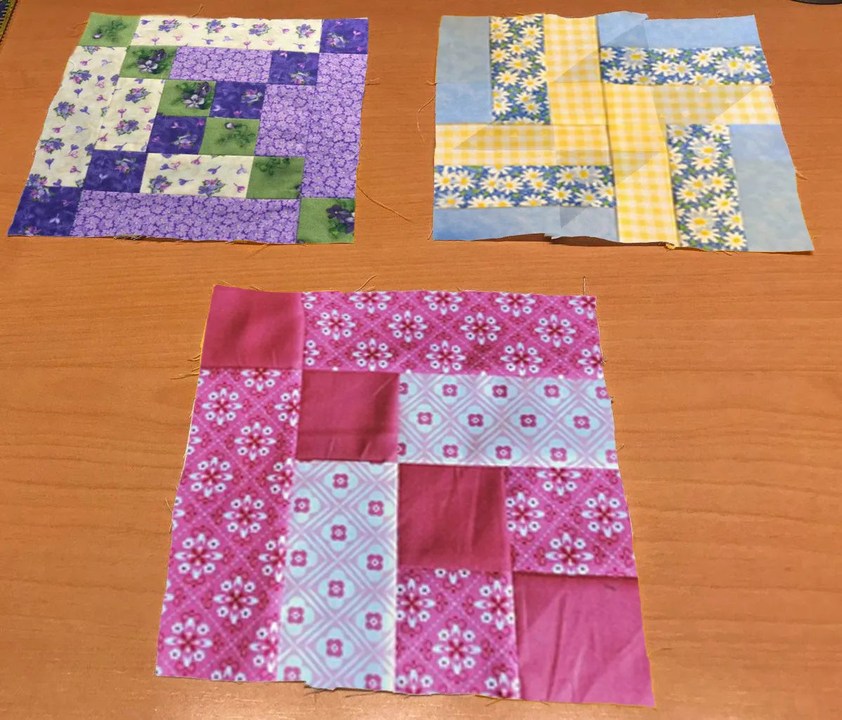 A collection of 16 creative quilt blocks