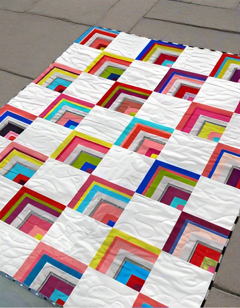 Rainbow Frames Quilt Pattern