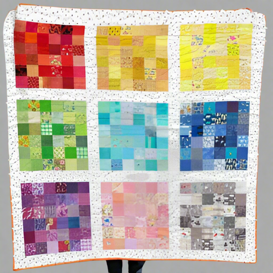 Rainbow Harmony Quilt Pattern