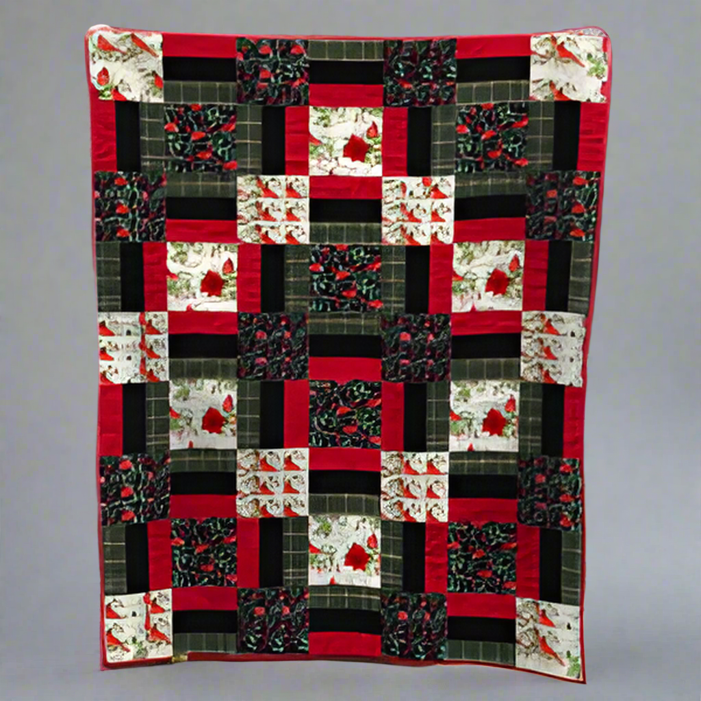 Poinsettia Parade Quilt Pattern