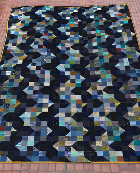 Midnight Arrows Quilt Pattern