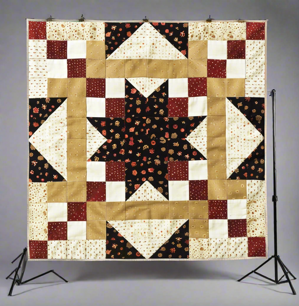 Autumn Starburst Quilt Pattern