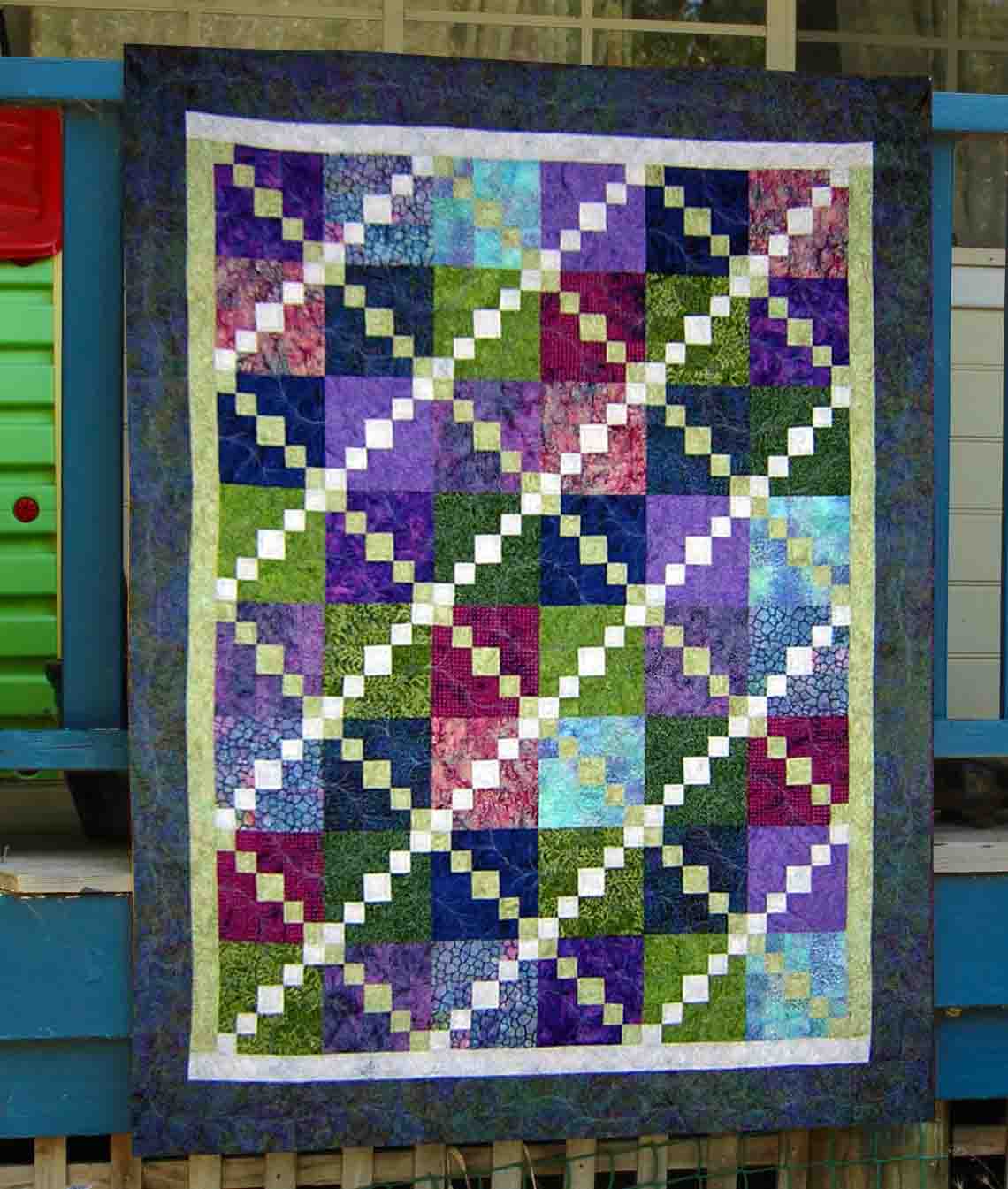 Batik Wonder Quilt Pattern – Boho Blanket