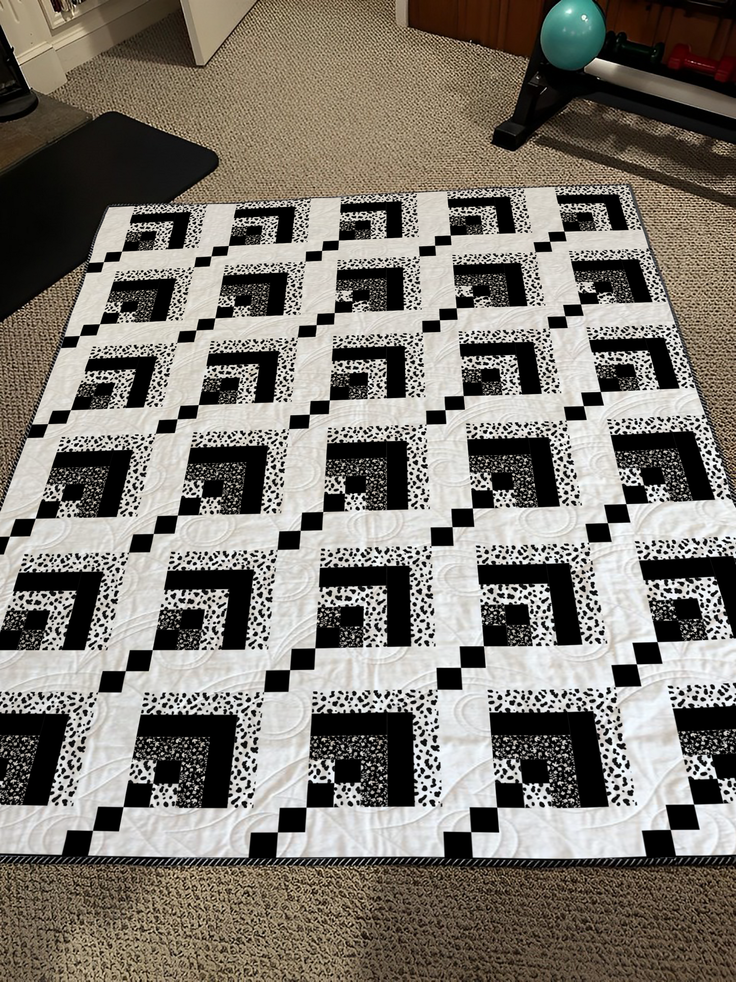 Bustling Street Quilt Pattern