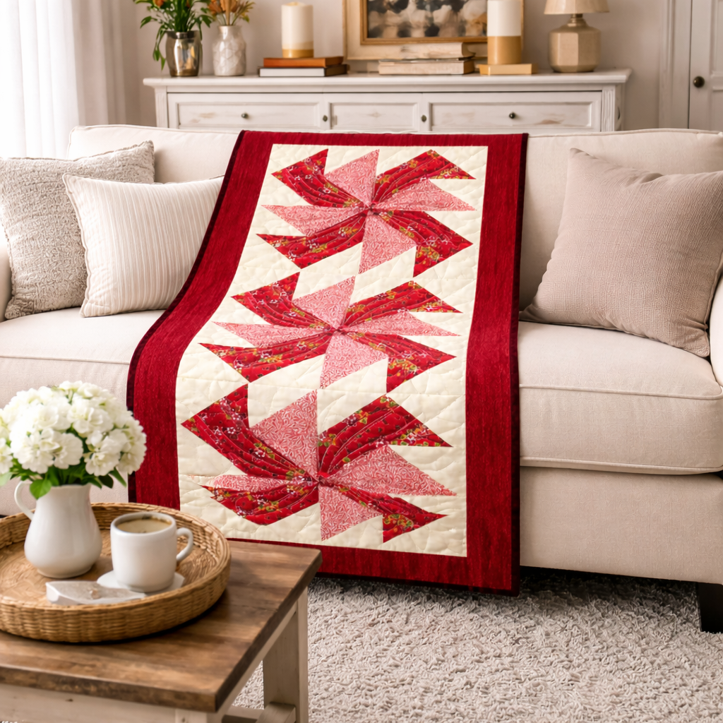 Candy Cane Twist Quilt Pattern