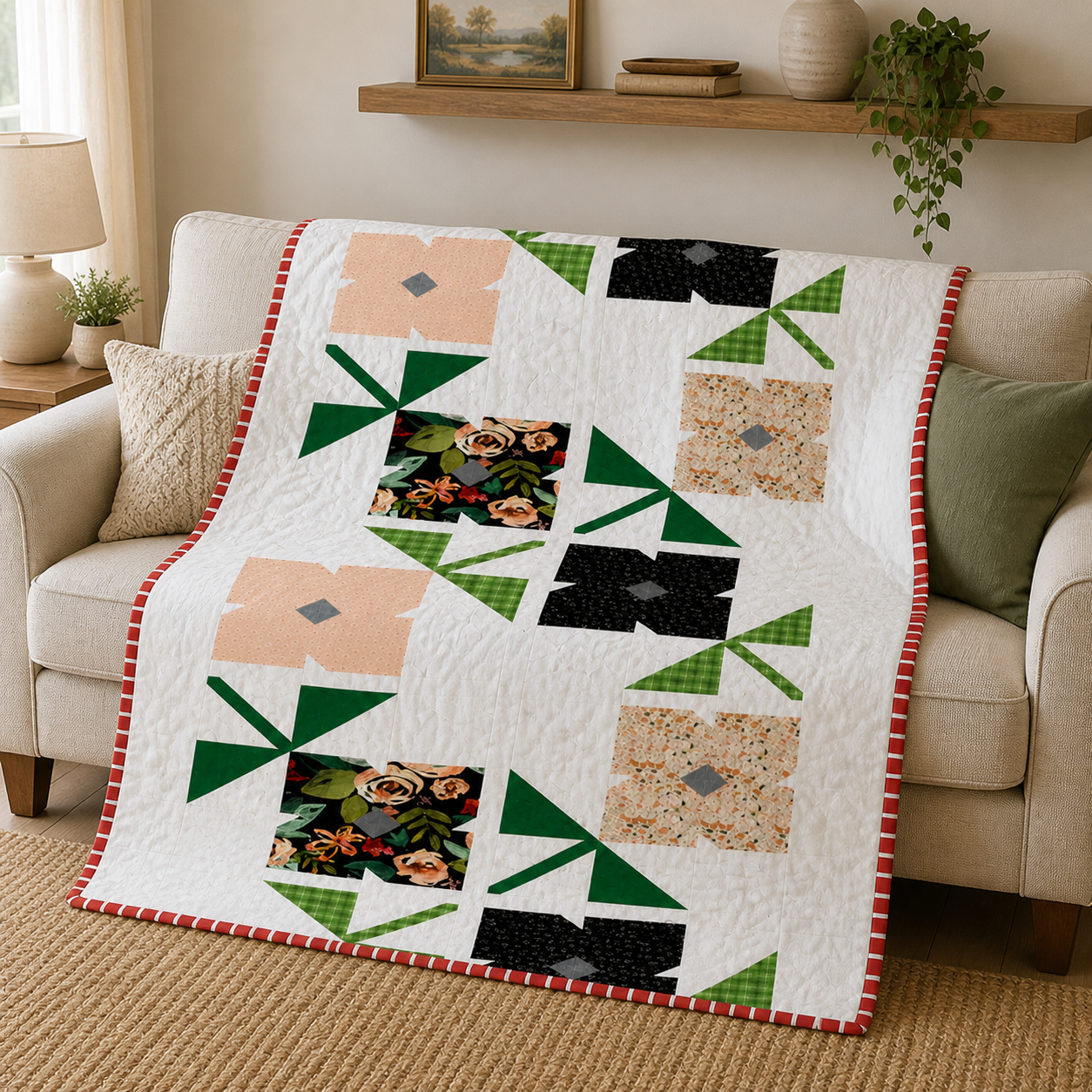 Garden Pathway Quilt Pattern