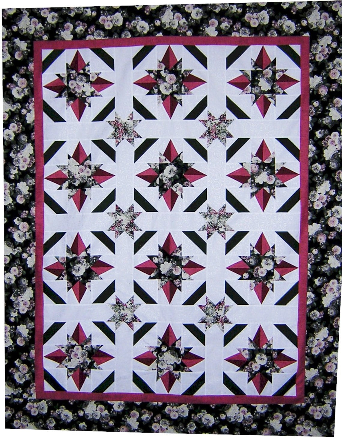 Compass Rose Quilt Pattern