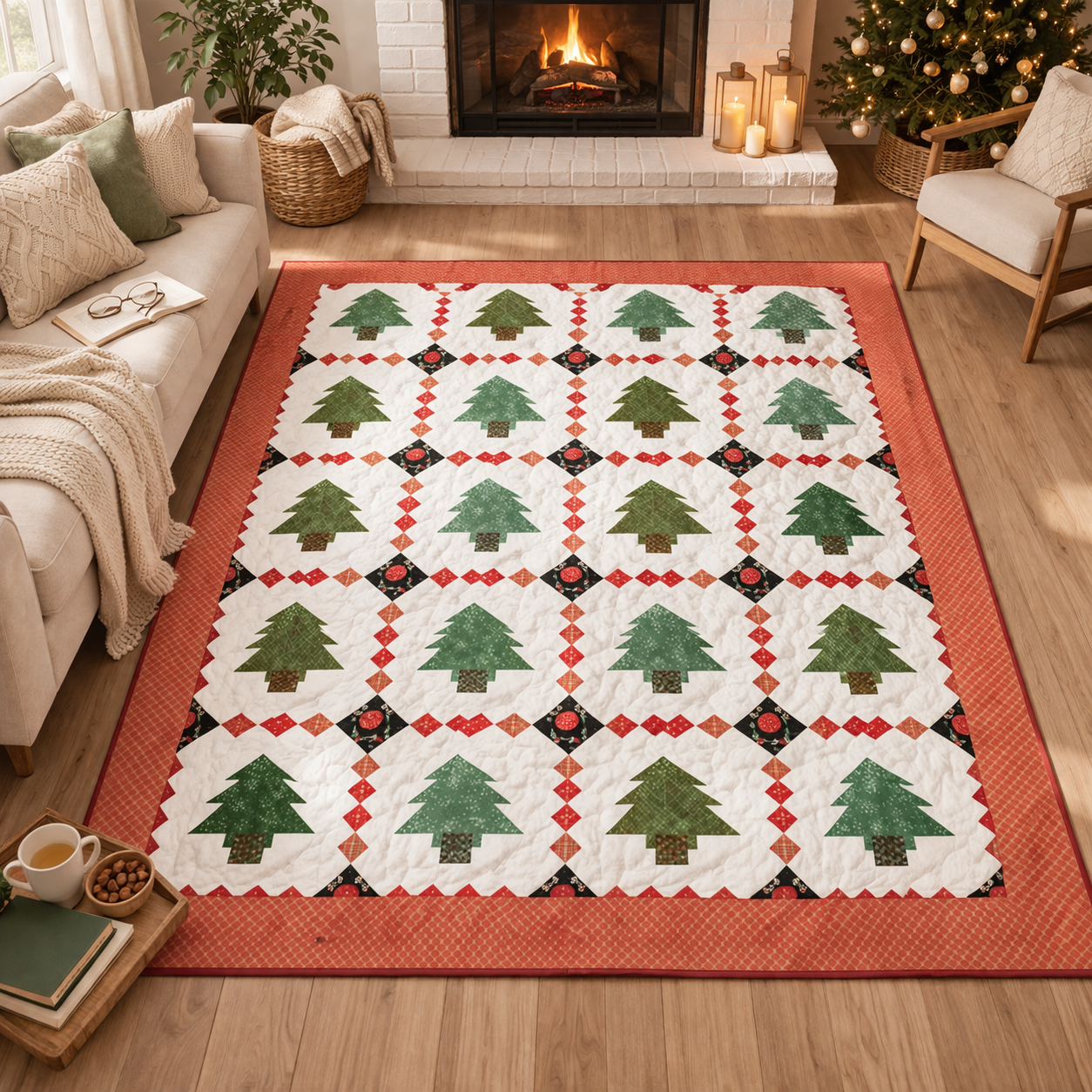 Festive Pines Quilt Pattern