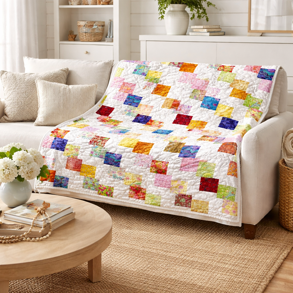 Confetti Delight Quilt Pattern