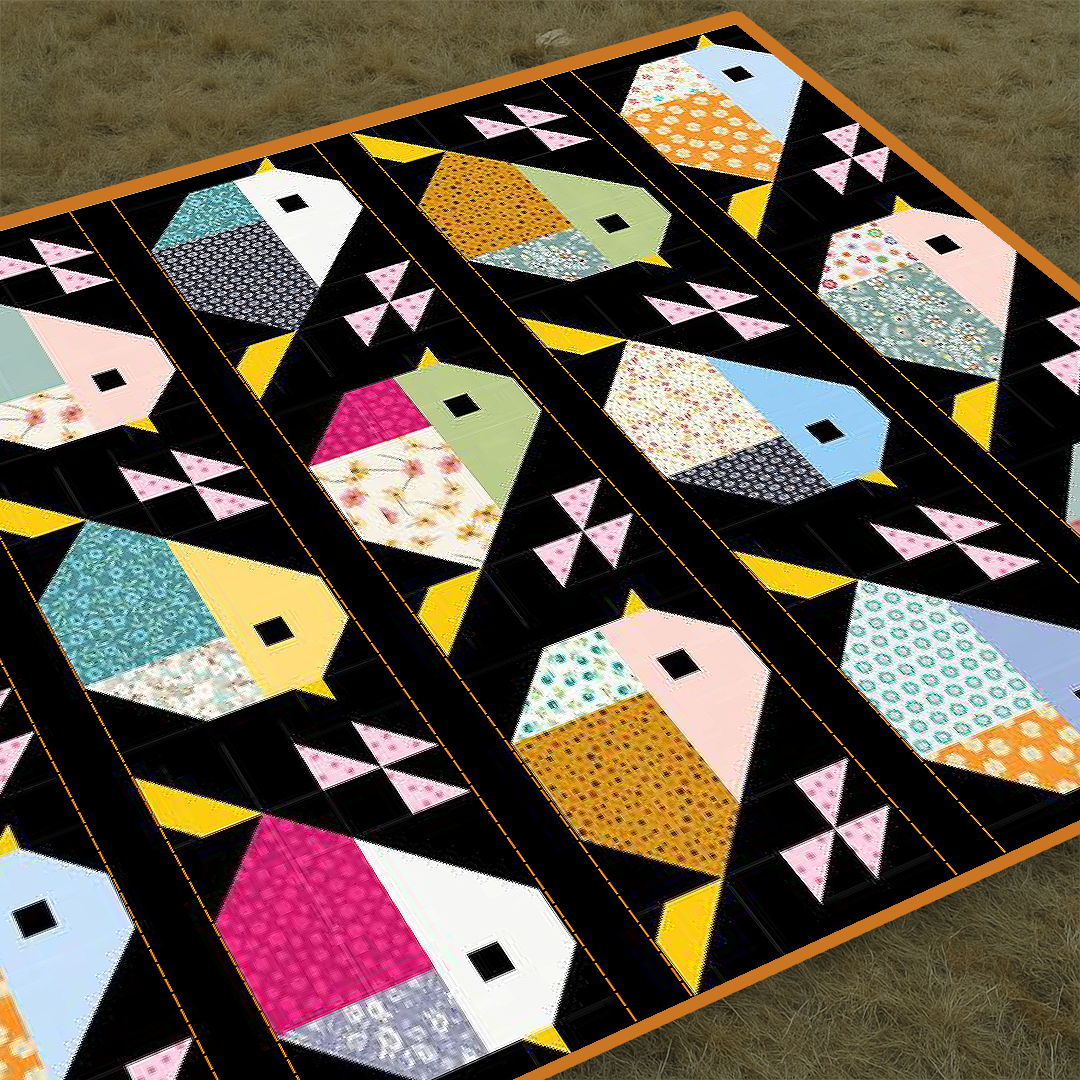 Feathered Friends Quilt Pattern