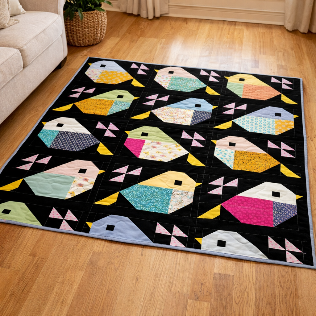 Feathered Friends Quilt Pattern