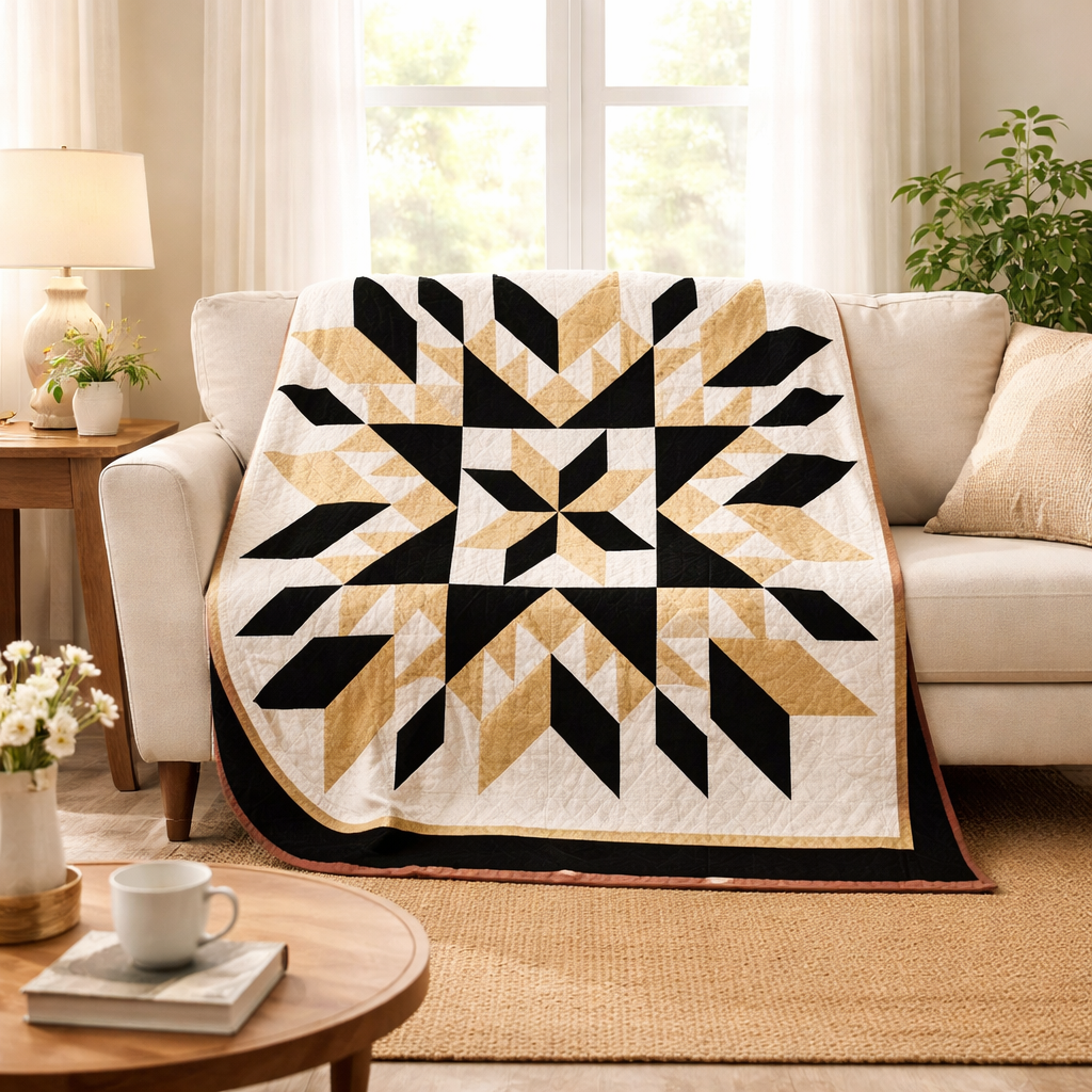 Focus Point Quilt Pattern