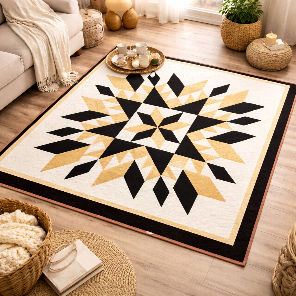 Focus Point Quilt Pattern