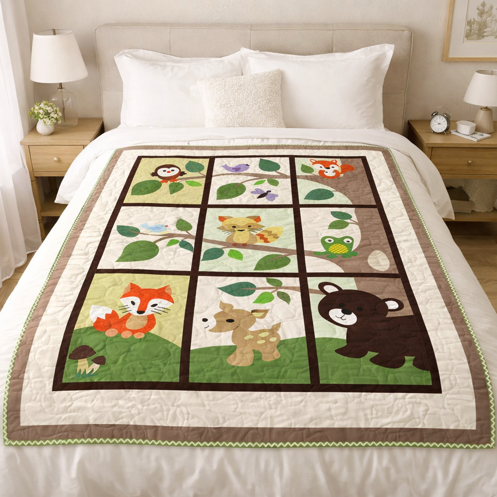 Forest Friends Quilt Pattern