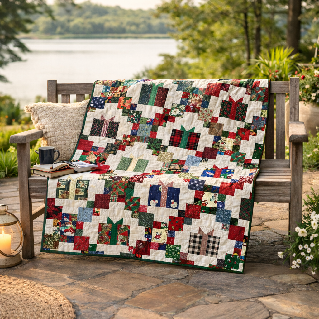 Gift Wrapped Joy Quilt Pattern