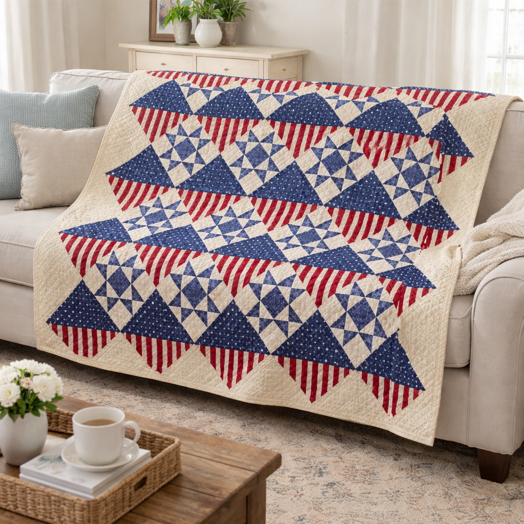 Independence Day Glory Quilt Pattern