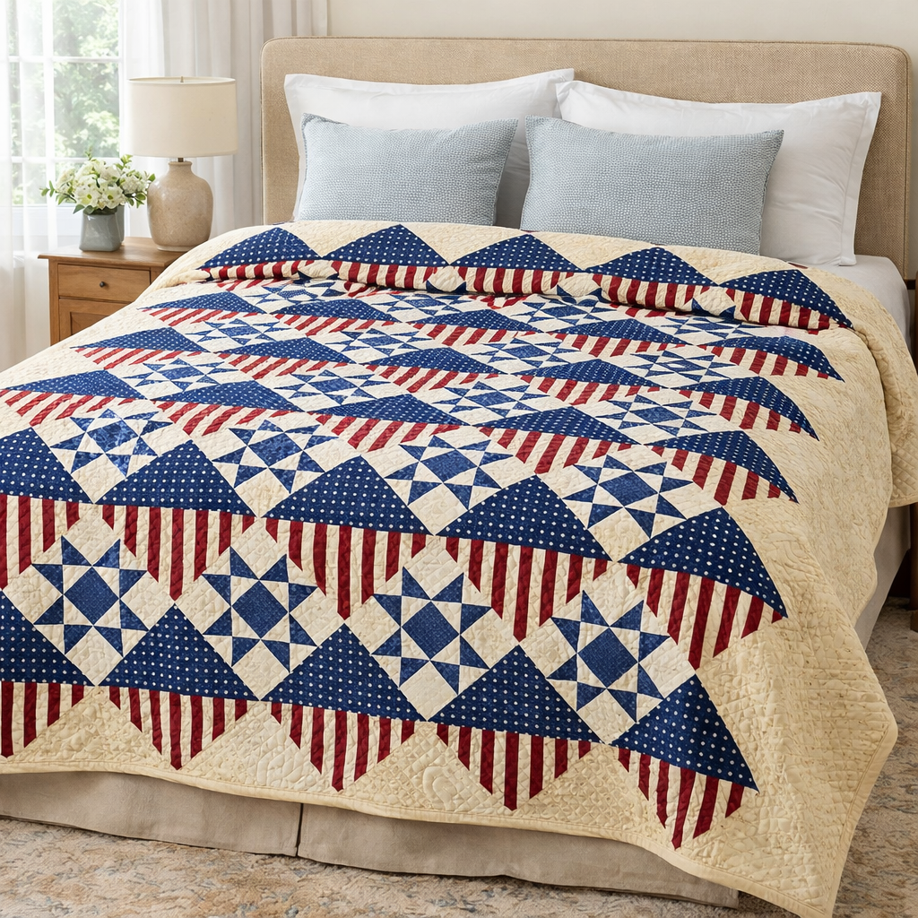 Independence Day Glory Quilt Pattern