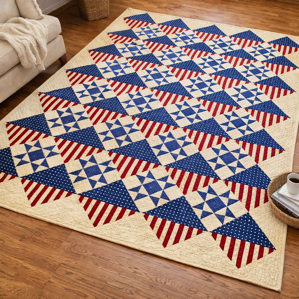 Independence Day Glory Quilt Pattern