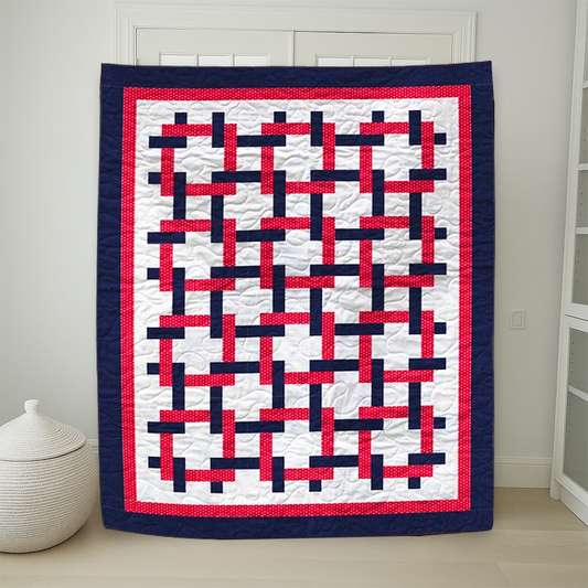 Interwoven Stars Quilt Pattern