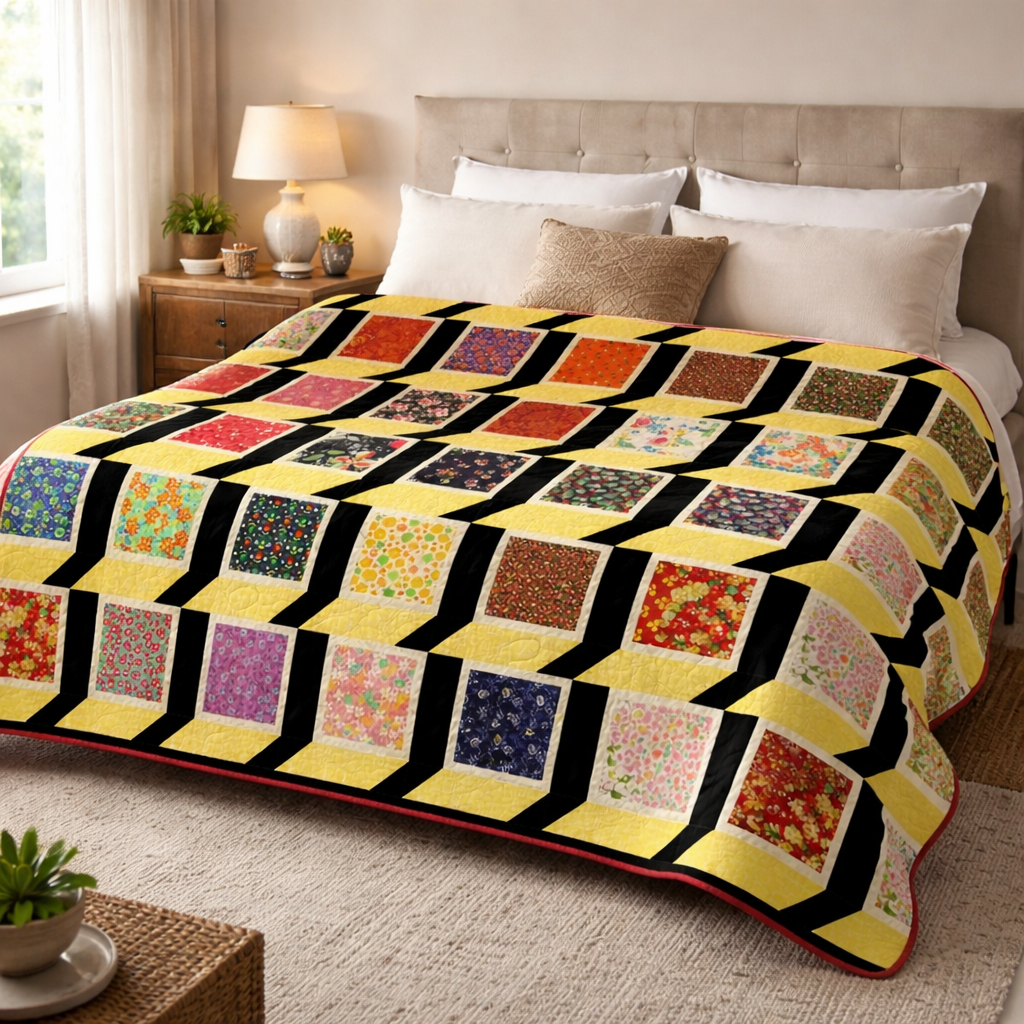 Magical Box Blocks Quilt Pattern
