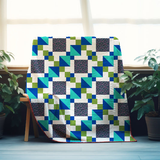 Modern Mosaic Quilt Pattern