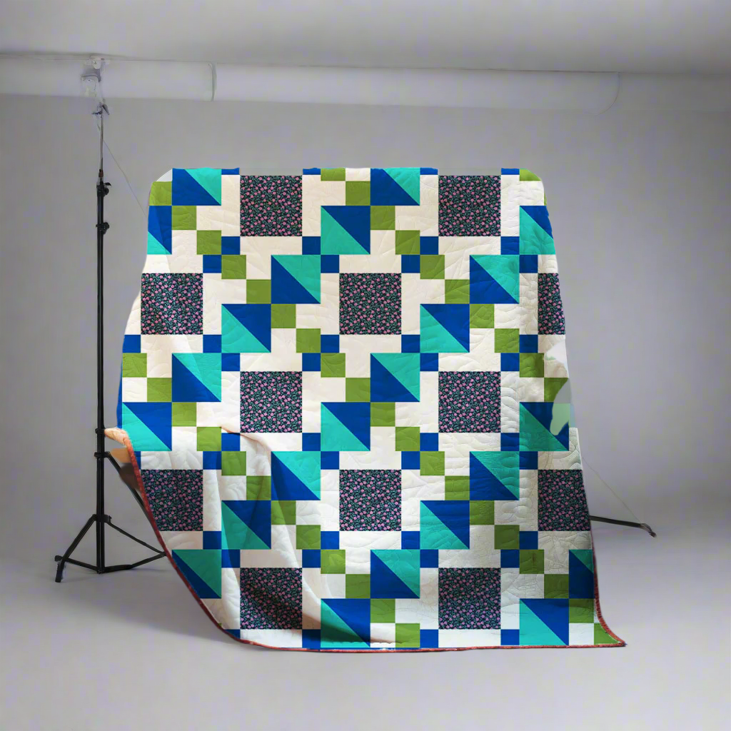 Modern Mosaic Quilt Pattern