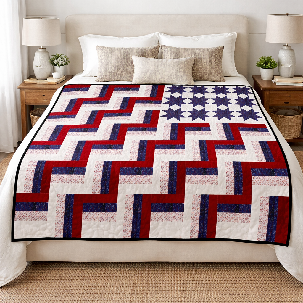 Patriotic Pathways Quilt Pattern