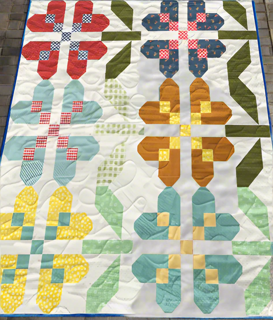 Petal Pathways Quilt Pattern