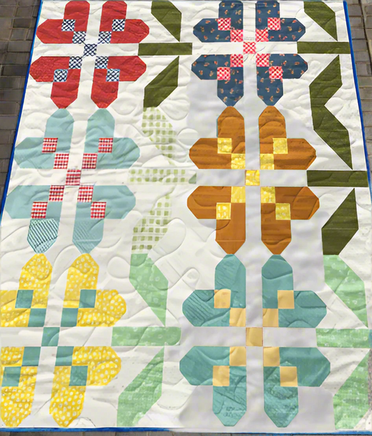 Petal Pathways Quilt Pattern