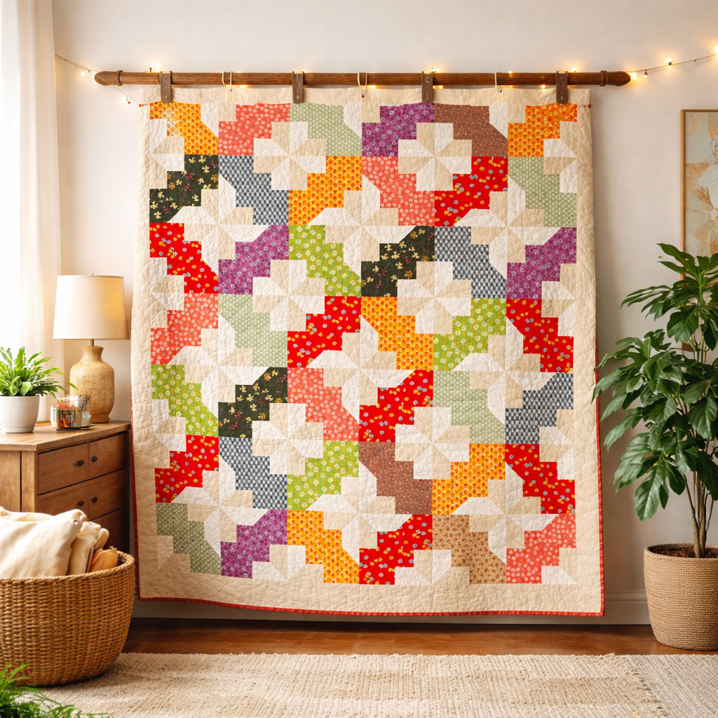 Pinwheel Garden PDF Quilt Pattern